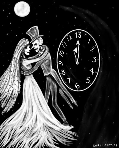 The Shadow Hours Illustration by Lori R. Lopez