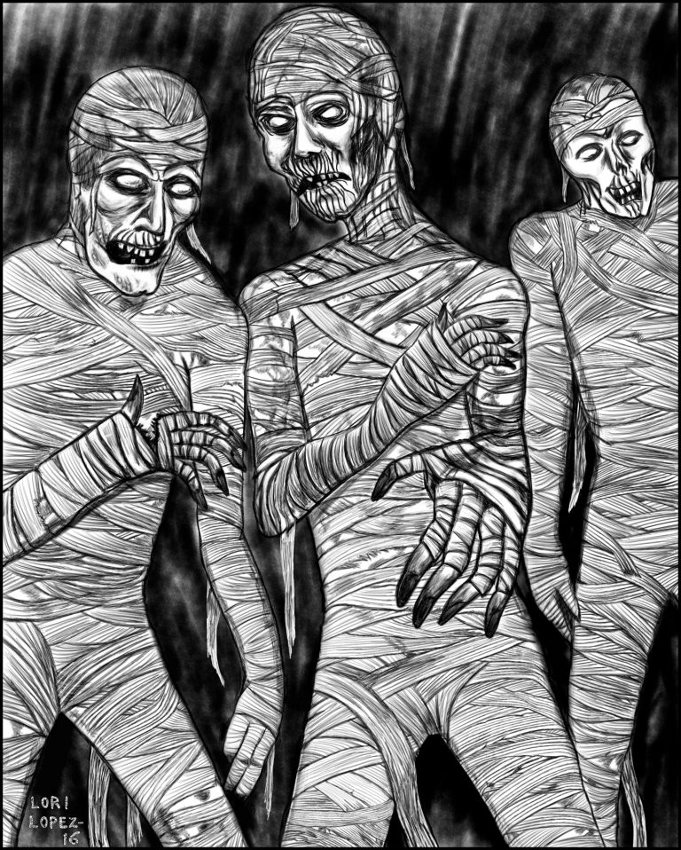 Read more about the article Illustration: The Mummies