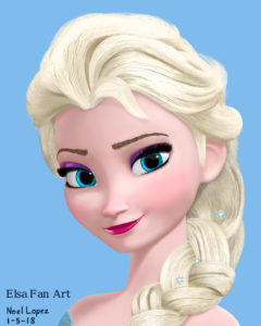 Fan Art – Portrait Of Elsa