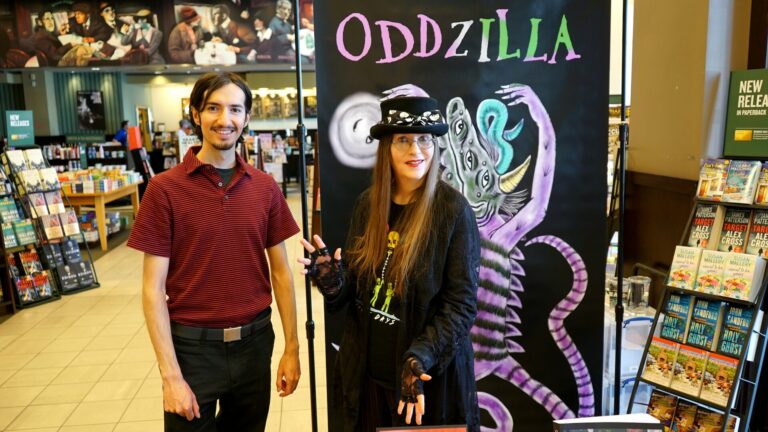 Barnes & Noble Glendora Signing November 2019 - Horror Author Lori R. Lopez & Fantasy Author Rafael Lopez & Oddzilla
