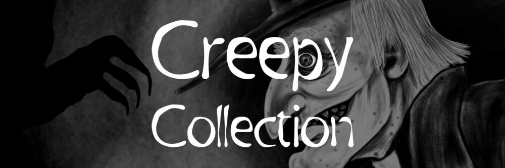 Creepy Book Collection Banner - Nosferatu Shadow