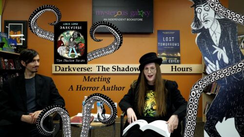 Lori R. Lopez Reading And Presentation At Mysterious Galaxy Bookstore With Darkverse Tentacles