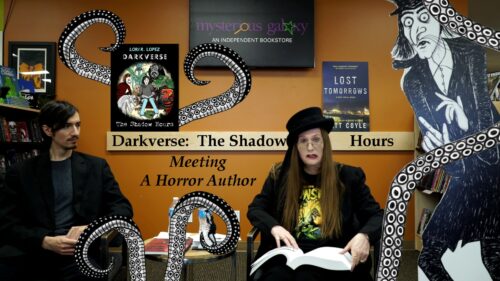 Lori R. Lopez Reading And Presentation At Mysterious Galaxy Bookstore With Darkverse Tentacles