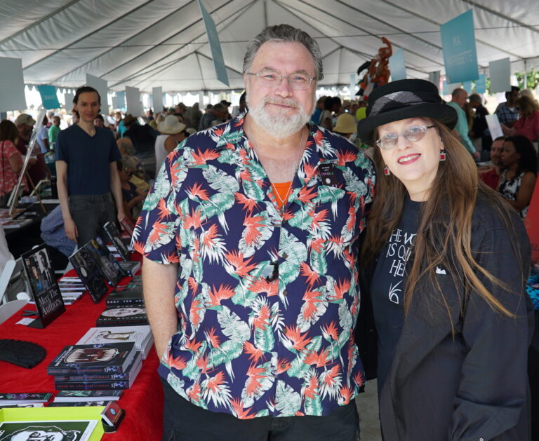 San Diego Festival Of Books August 2018 - Horror Author Lori R. Lopez with Jonathan Maberry