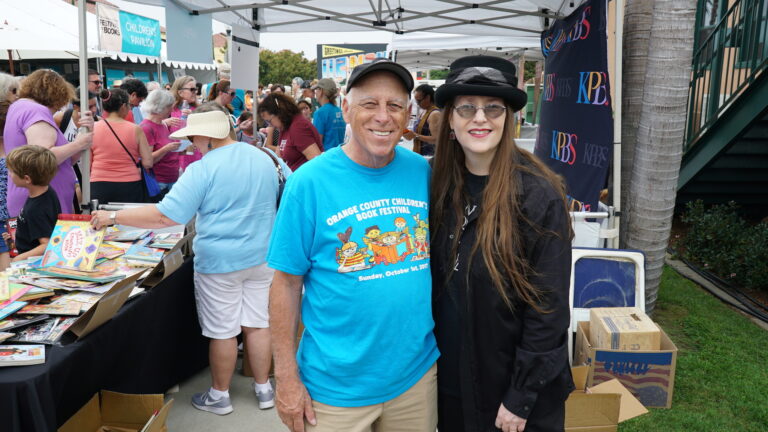 San Diego Festival Of Books August 2018 - Horror Author Lori R. Lopez with Barry Akerman