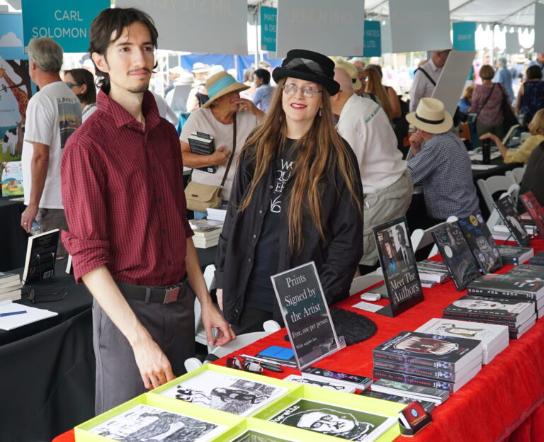 San Diego Festival Of Books August 2018 - Authors Lori R. Lopez and Rafael Lopez