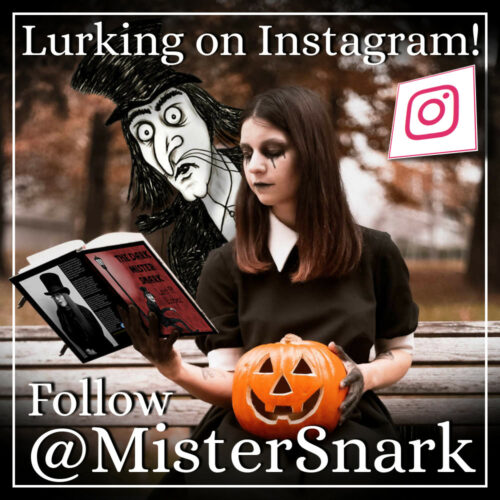 Mister Snark is now Lurking on Instagram - Follow him @MisterSnark